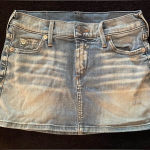 True Religion Mini Skirt